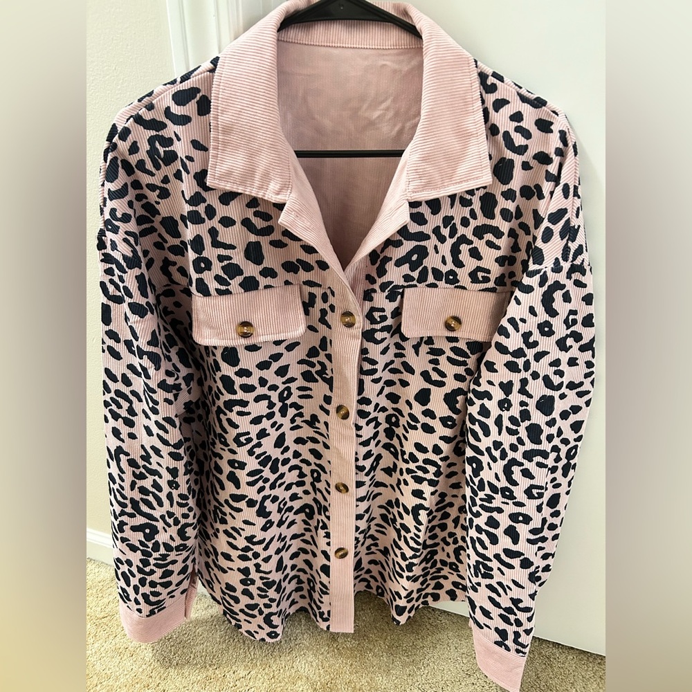 Leopard Print Women's Jacket